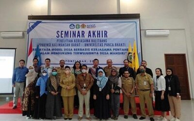 Balitbang Kalbar dan UPB Lakukan Penelitian Pentahelix, Dukung Terwujudnya Desa Mandiri