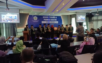 FEB UPB bertambah satu lagi Dosen bergelar Doktor.