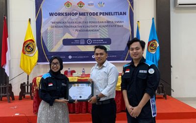 KEGIATAN WORKSHOP METODE PENELITIAN  “MENINGKATKAN KUALITAS PENULISAN KARYA ILMIAH DENGAN PENDEKATAN KUALITATIF, KUANTITATIF DAN PENGEMBANGAN”