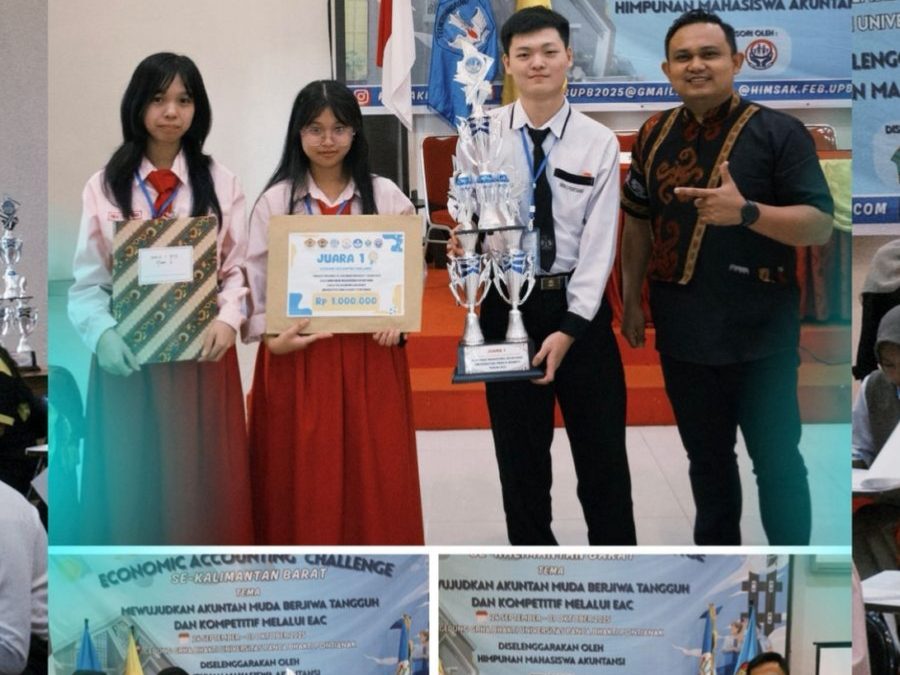 SMK N 3 Pontianak Raih Juara Pertama di Economic Accounting Challenge 2025 Sekalimantan Barat